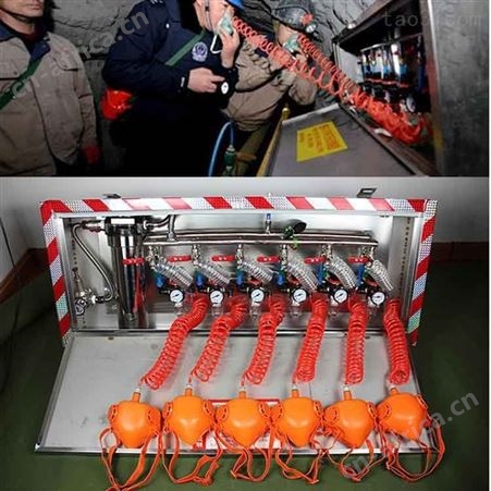 压风自救装置 ZYJ-8压风供水自救装置 矿用箱式自救设备