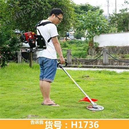 钜都背负式电动割草机 商用背负割草机 汽油四冲程割草机