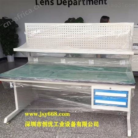 CY-GZT801创优车间用重型工作桌CY-GZT801耐磨桌面铁板钳工桌维修台