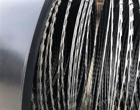 哈尔滨可定制滚筒式阻隔网定制品字塔式刀片 阻隔网