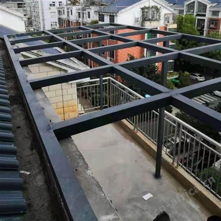 金华钢结构阁楼楼梯安装 搭建 东阳阳光房搭建安装楼梯
