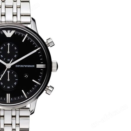 阿玛尼(Emporio Armani)钢制石英男表腕表手表石英表 AR0389