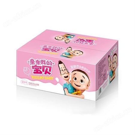 发酵型乳酸菌草莓味原味200mlx20奶瓶装儿童饮品