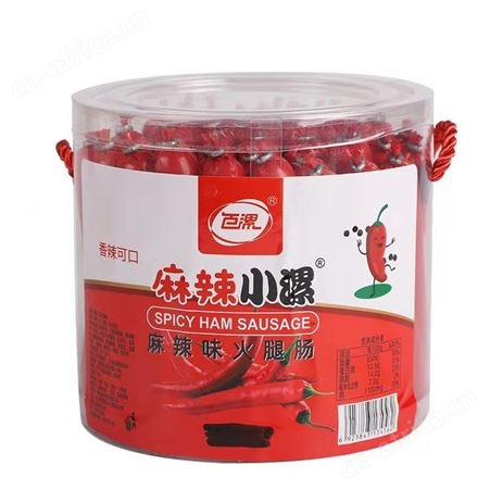 肠面派对火腿肠玉米麻辣味即食休闲食品盒装