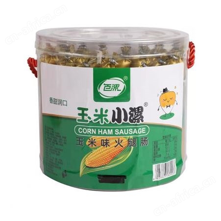 肠面派对火腿肠玉米麻辣味即食休闲食品盒装