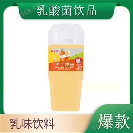 芝士奶昔草莓味黄桃味原味乳酸菌饮品380ml乳味饮料