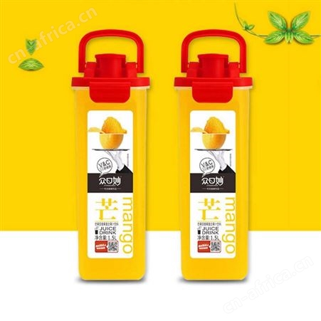 众口妙芒果百香果复合果汁饮料1.5L健康真果汁