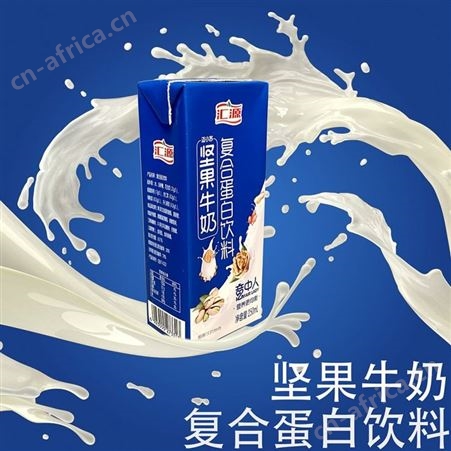 坚果牛奶复合蛋白饮料250mlX16盒多种营养物质健康代餐