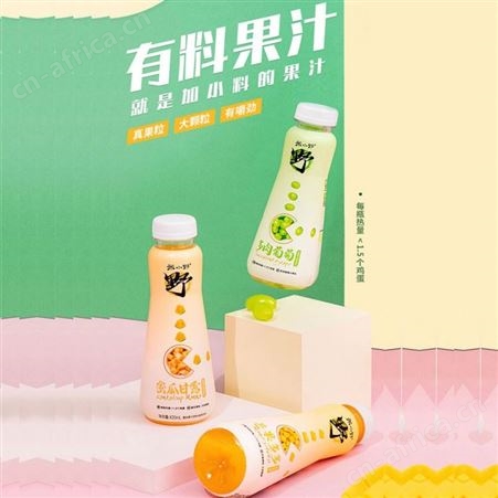 米小野有料果汁整箱大果粒果肉