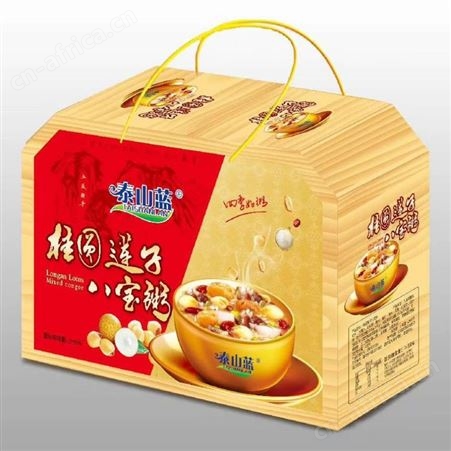 桂圆莲子八宝粥易拉罐装320克手提箱装方便粥