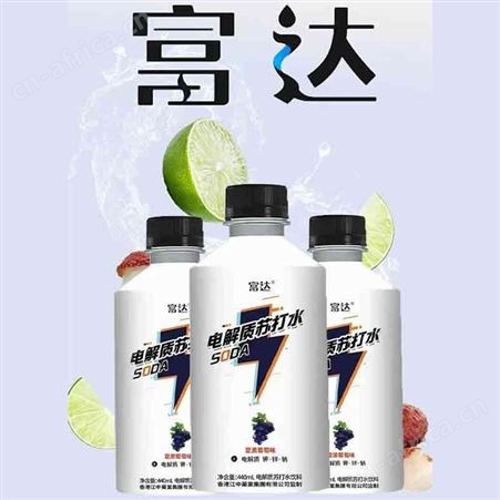 电解质苏打水夏黑葡萄味440ml夏季饮品商超渠道