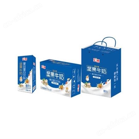 坚果牛奶复合蛋白饮料250mlX16盒多种营养物质健康代餐