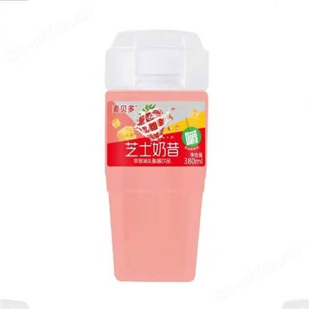 芝士奶昔草莓味黄桃味原味乳酸菌饮品380ml乳味饮料