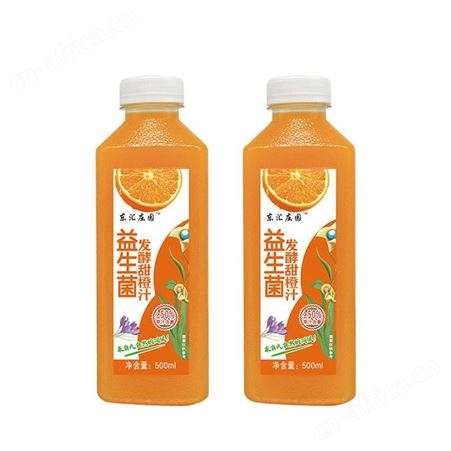 益生菌发酵甜橙汁500ml果味果汁饮料商超渠道