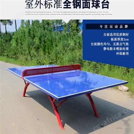 折叠乒乓球桌 室外室内青年锻炼体育用品 防晒防雨 江西乒乓球桌