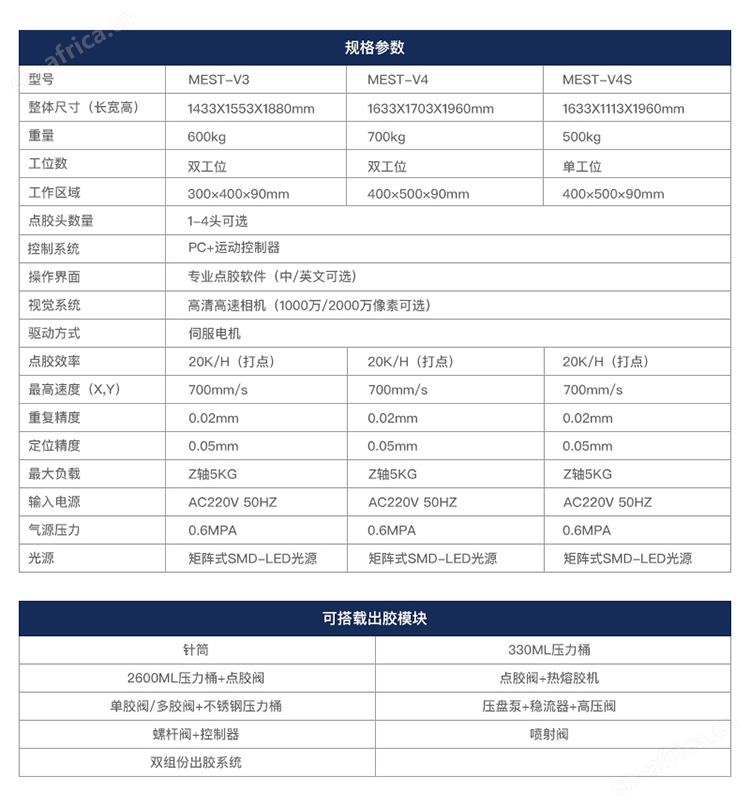 落地式视觉点胶机参数