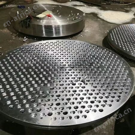 大口径碳钢不锈钢管板 冷凝器折流板 DN800按需定制