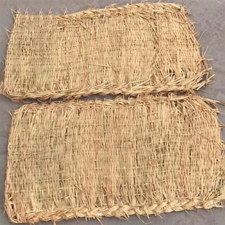 防洪稻草垫防汛抗灾防冻草帘子水利护坡保暖草包防汛工程草袋