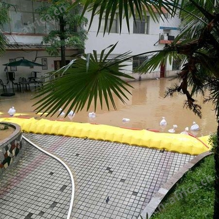PVC软体水坝抗洪抢险救援注水式堵水袋堤坝维修便携阻水坝继开