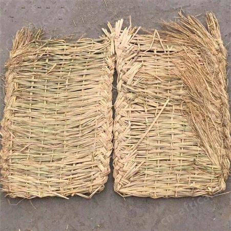 防洪稻草垫防汛抗灾防冻草帘子水利护坡保暖草包防汛工程草袋