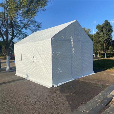 民政标准防风帐篷12平方工地临时保暖帐篷工厂现货继开