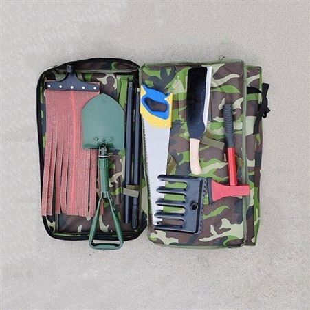 抢险救灾清火组合工具手提防火扑火组合装备包12件套工具包继开