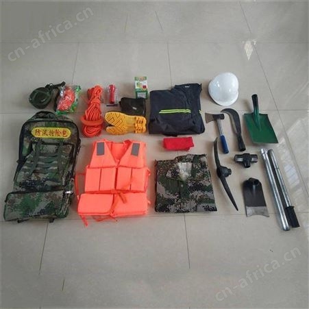 防汛组合工具包11件套便携式多功能组合式工具牛津布双肩包继开