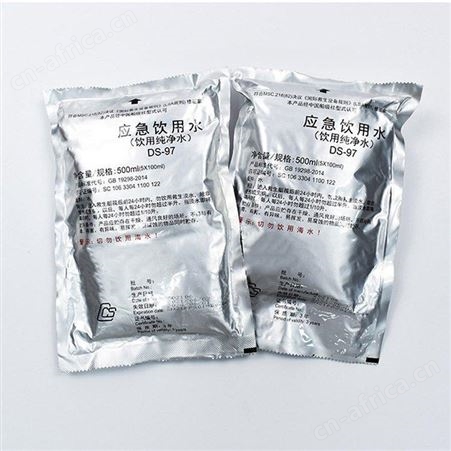 应急饮用水抗洪救援饮用便携水救生艇筏饮用水DS-97F饮用淡水继开