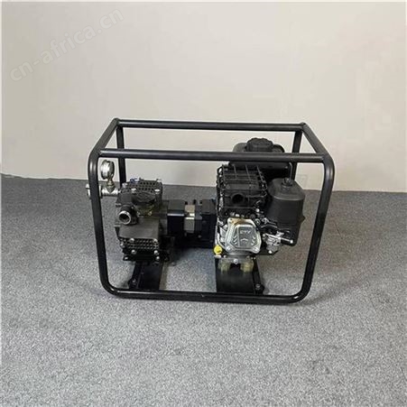 移动高扬程火灾输水泵DPR5-4森林消防高压泵6.5马力手电双启隔膜