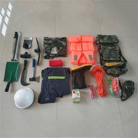 防汛组合工具包11件套便携式多功能组合式工具牛津布双肩包继开