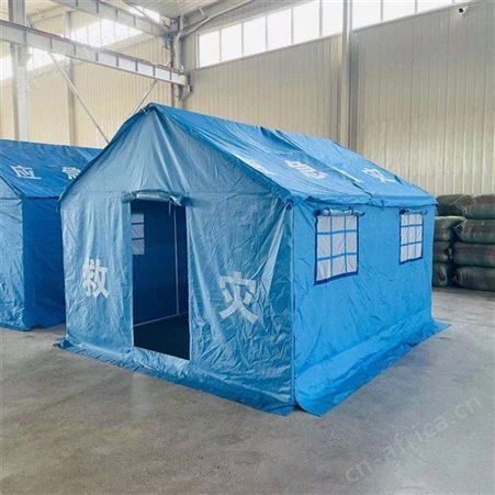 民政救灾帐篷牛津布抗风帐篷双坡面工程帐篷临时休息单帐篷继开