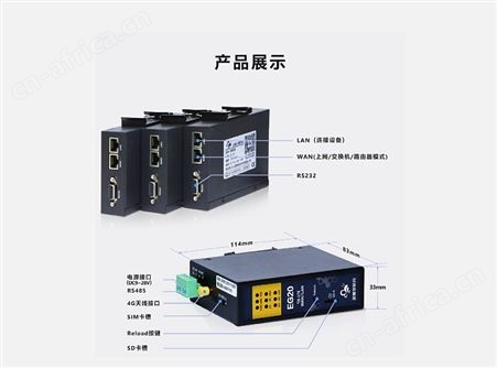 蓝蜂物联网西门子工业网关锅炉远程监控PLC采集数据汇总监测EG20