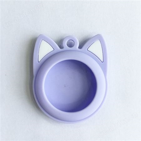硅胶airtag保护套适用苹果airtags追踪器防丢器定位器挂钩电镀Air