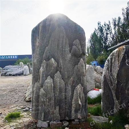 天然泰山石 大型雪浪石 园林景观风景石 文建石材