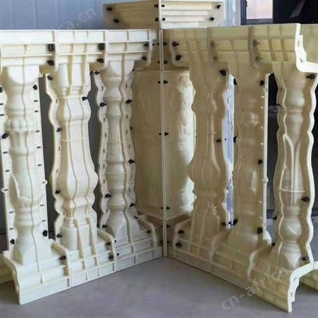 阳台花瓶柱护栏 罗马柱子栏杆模具 水泥扶手围栏模型