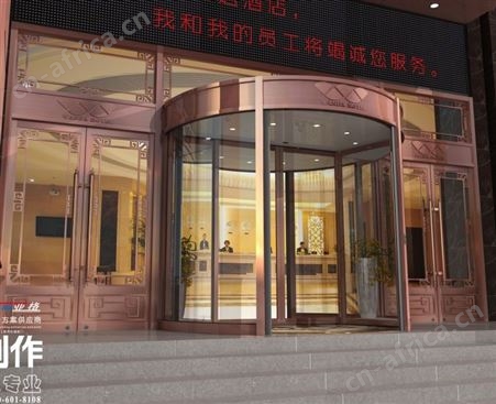 西安旋转门优质供应商亚格厂家上门安装