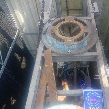 上海金山区圆形冷却塔良研减速机维修