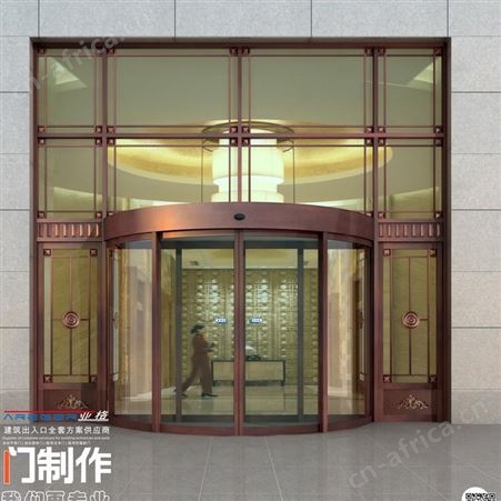 西安自动门厂家弧形门安装