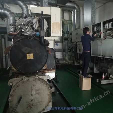 松江佘山特灵风冷热泵冷水机系统查漏检测维修