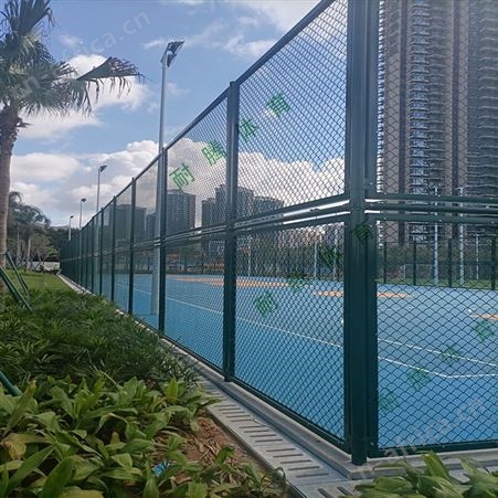 耐腾体育 内嵌式 拼装围网 运动场围栏 光泽靓丽