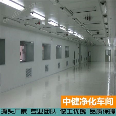 中健集团 gmp净化车间 电子食品洁净车间 实验室一体化净化工程