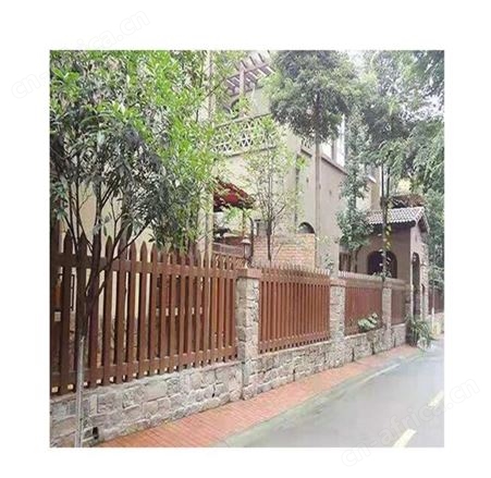 戶外木塑护栏 园林别墅花园围栏 河堤栈道防护栏