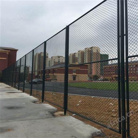 华丽体育护栏足球场运动场蓝球场围栏学校楼顶防坠体育围网天台场地勾花网