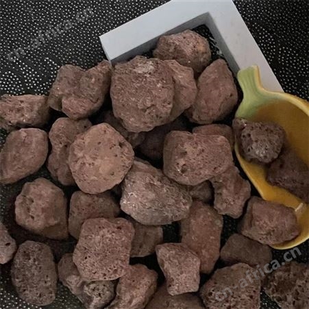 黛通 天然红火山石颗粒火山岩 植物料铺面石多肉营养土鱼缸水族