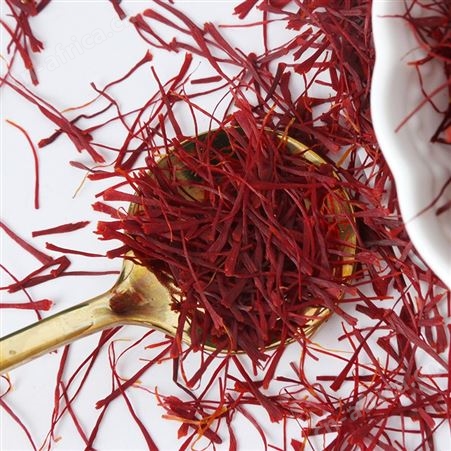 伊朗藏红花马口礼盒装长丝 扁丝无黄根红花茶瓶装代发