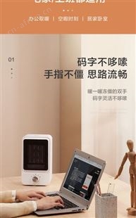 暖风机取暖器家用办公室桌面电暖气便携式电暖器速热小型摇头