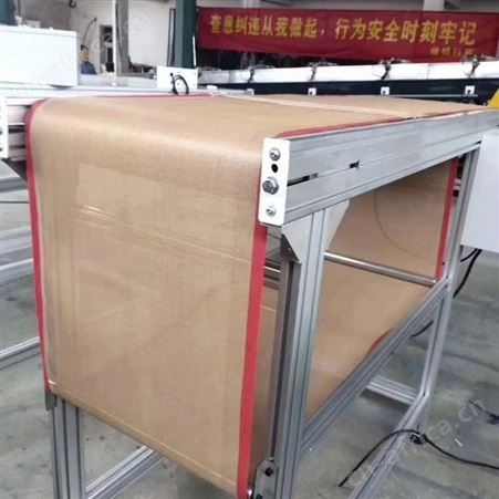 现货 无纺布网带 熔喷无纺布网帘 聚酯网带红色扁丝 大透气量熔喷无纺布网帘 聚酯网带红色扁丝