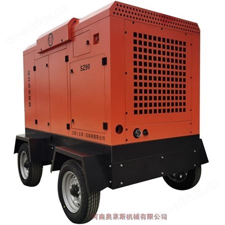 移动空压机，螺杆电移空压机，90kw移动螺杆机