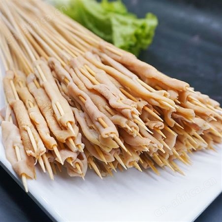 网红鸭肠小串半成品 冻品烤鸭肠铁板烧烤食材 25000串起批