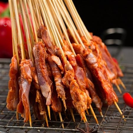 10cm真羊肉小串 油炸涮锅烧烤通用食材